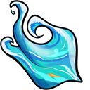 Water hand cursor