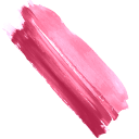 Watercolor Pink Stroke arrow cursor