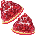 Watercolor Pomegranate arrow cursor