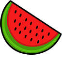 Watermelon Animated arrow cursor