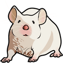 White Rat hand cursor