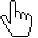 Windows 95/98 Wag Tail Animated hand cursor