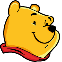 Winnie the Pooh & Hunny hand cursor