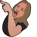 Woman Yelling at a Cat Meme arrow cursor