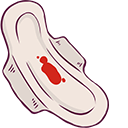 Women’s Pad & Reproductive System Animated arrow cursor