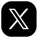 X Logo Animated hand cursor