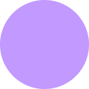 Yellow & Purple Circle hand cursor