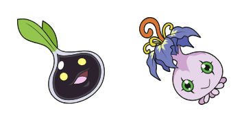 Nyokimon and Yokomon Cursor Pack