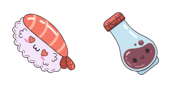 Kawaii: Nigirizushi Cursor Pack