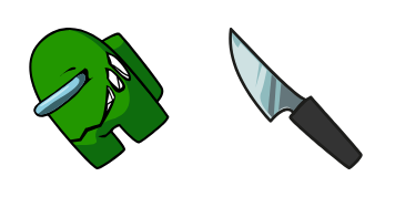 FNF: Green Impostor Cursor Pack