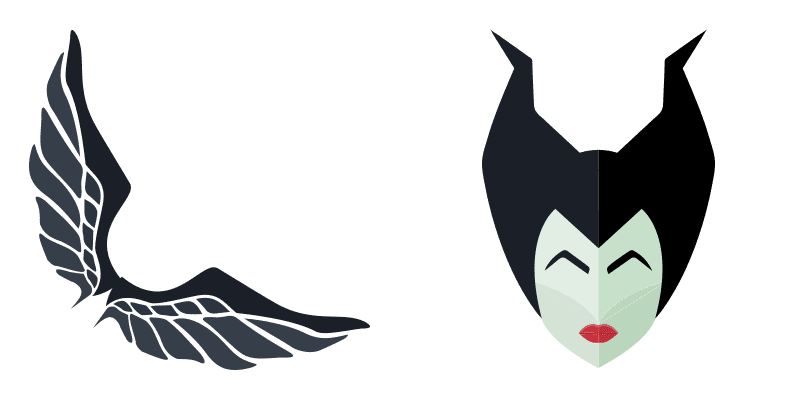 Maleficent cute cursor