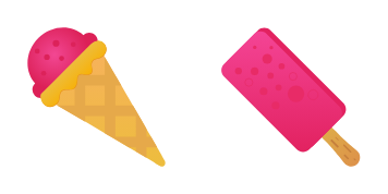 Ice Cream Cursor Pack