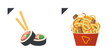 Sushi Cursor Pack