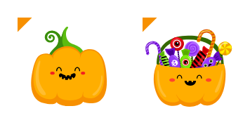 Angry Pumpkin cute cursor
