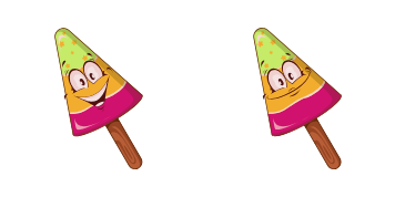 Smiley Ice Cream Cursor Pack