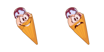 Ice Cream Cone Cursor Pack