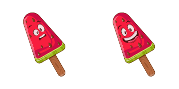 Watermelon Ice Cream-Cursor-Paket