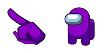 Purple Character Cursor Pack