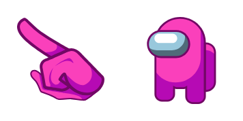 Pink Character Cursor Pack