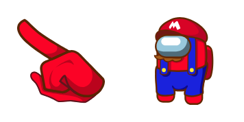 Among Us Super Mario Character