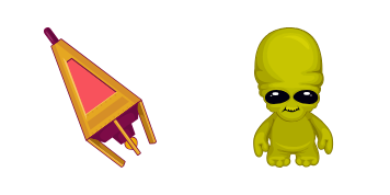 Funny Alien Cursor Pack