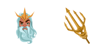 God Poseidon Cursor Pack