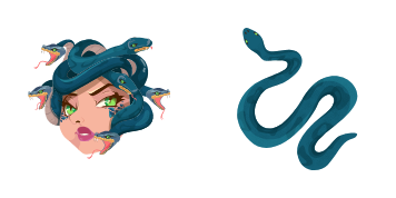 Gorgon Medusa cute cursor