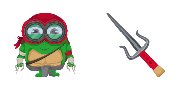 Minion Ninja Turtle Character