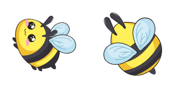 Pack de curseurs Kawaii: Wasp