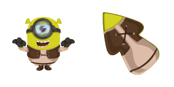 Minion: Shrek Character Cursor Pack