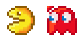 Pack de curseurs Pac-Man Pixel