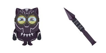 Minion: Black Panther Character Cursor Pack