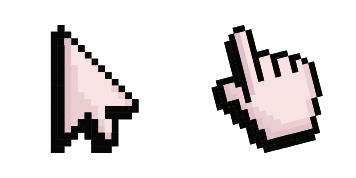 Pixel: Default Pink Cursor Pack