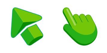 The Green Cursor Pack