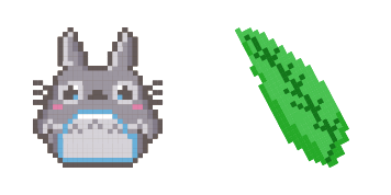 Pack de curseurs Totoro Pixel