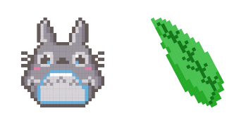 Totoro Pixel cute cursor