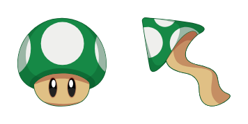 1-Up Mushroom Cursor Pack