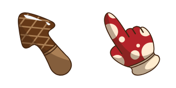 The Forest cute cursor