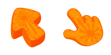 Carrot Texture Cursor Pack