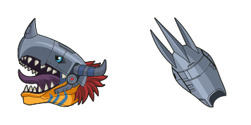 Metal Greymon Cursor Pack