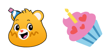 Birthday Bear Cursor Pack