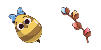 Easter Bee Cursor Pack