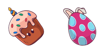 Easter Bread Cursor Pack