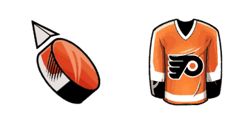 Philadelphia Flyers cute cursor