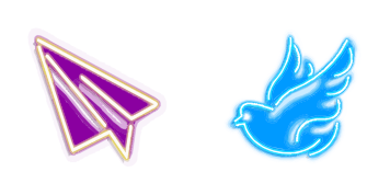 Airplane and dove-Cursor-Paket