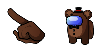 Toy Freddy Character Cursor Pack