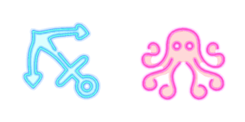 Anchor and Octopus Cursor Pack