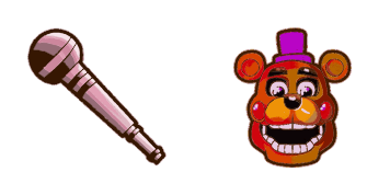 Bear Freddy Cursor Pack