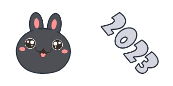 Black Water Rabbit Cursor Pack