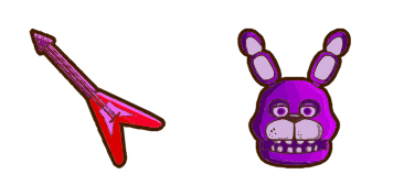 Bonnie the Rabbit Cursor Pack